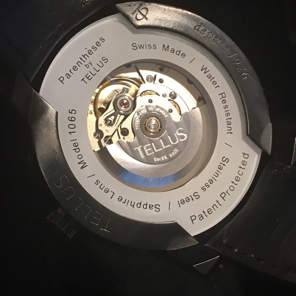 TELLUS PARENTHESES AUTOMATIC MENS WATCH MRSP$2750 - Picture 2 of 8